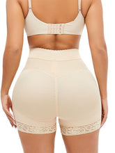 Carregar imagem no visualizador da galeria, Full Size Lace Detail Hook-and-Eye Shaping Shorts
