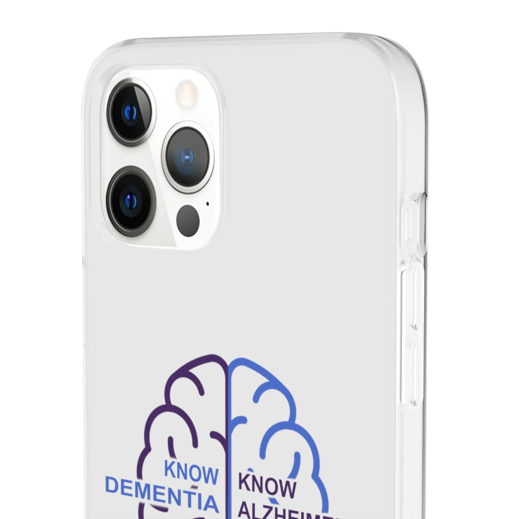 White Phone Case - Know Dementia | Know Alzheimer’s