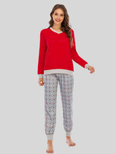 Carregar imagem no visualizador da galeria, Long Sleeve Top and Polka Dot Pants Set
