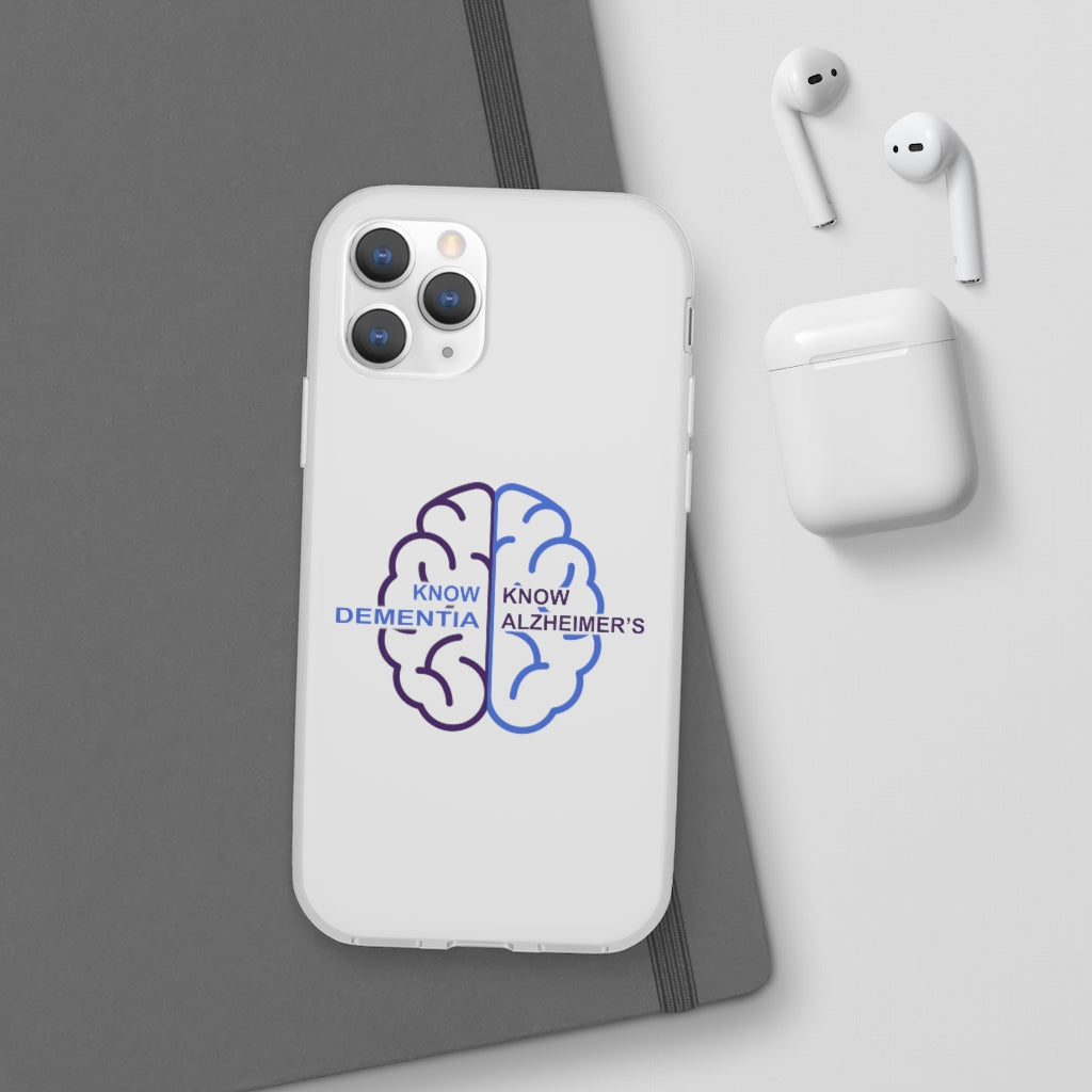 White Phone Case - Know Dementia | Know Alzheimer’s