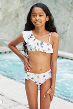 Load image into Gallery viewer, Marina West Swim Float On Asymmetric Neck Two-Piece Set in Daisy Cream
