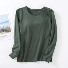 Carregar imagem no visualizador da galeria, Round Neck Long Sleeve Lounge Top
