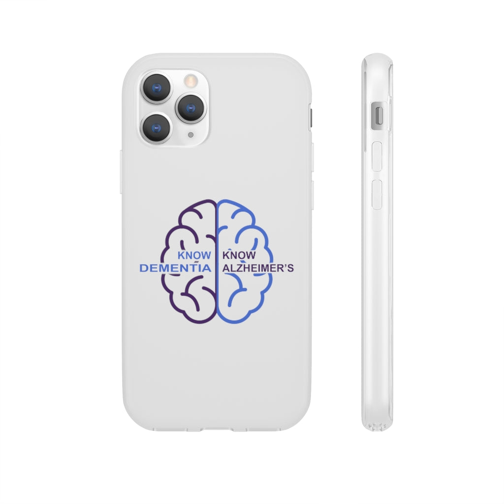 White Phone Case - Know Dementia | Know Alzheimer’s