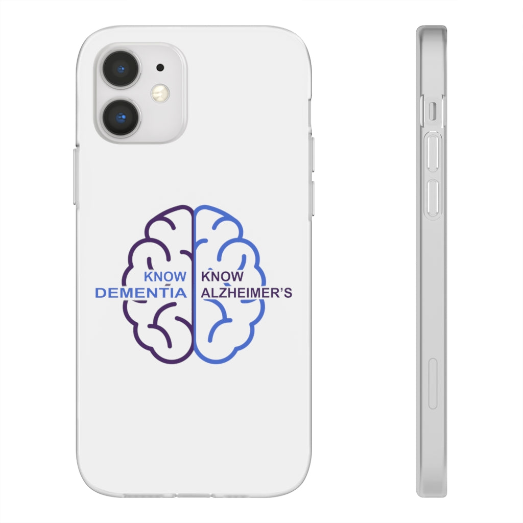 White Phone Case - Know Dementia | Know Alzheimer’s