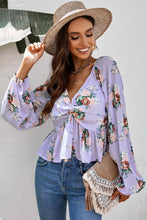 Carregar imagem no visualizador da galeria, Blusa Peplum Torcida Floral
