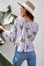 Carregar imagem no visualizador da galeria, Blusa Peplum Torcida Floral
