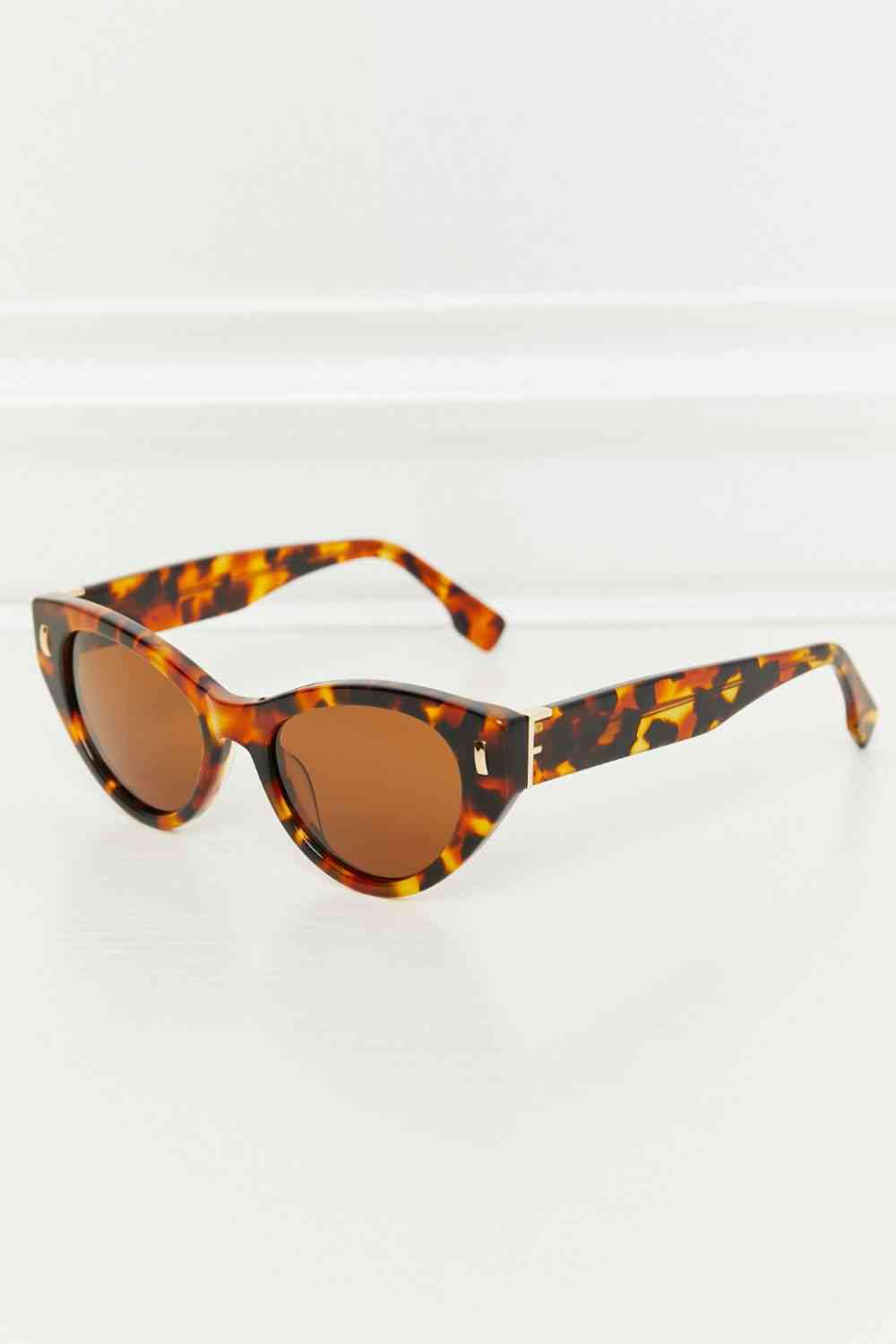 Tortoiseshell Acetate Frame Sunglasses