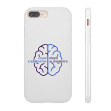 Load image into Gallery viewer, White Phone Case - Know Dementia | Know Alzheimer’s
