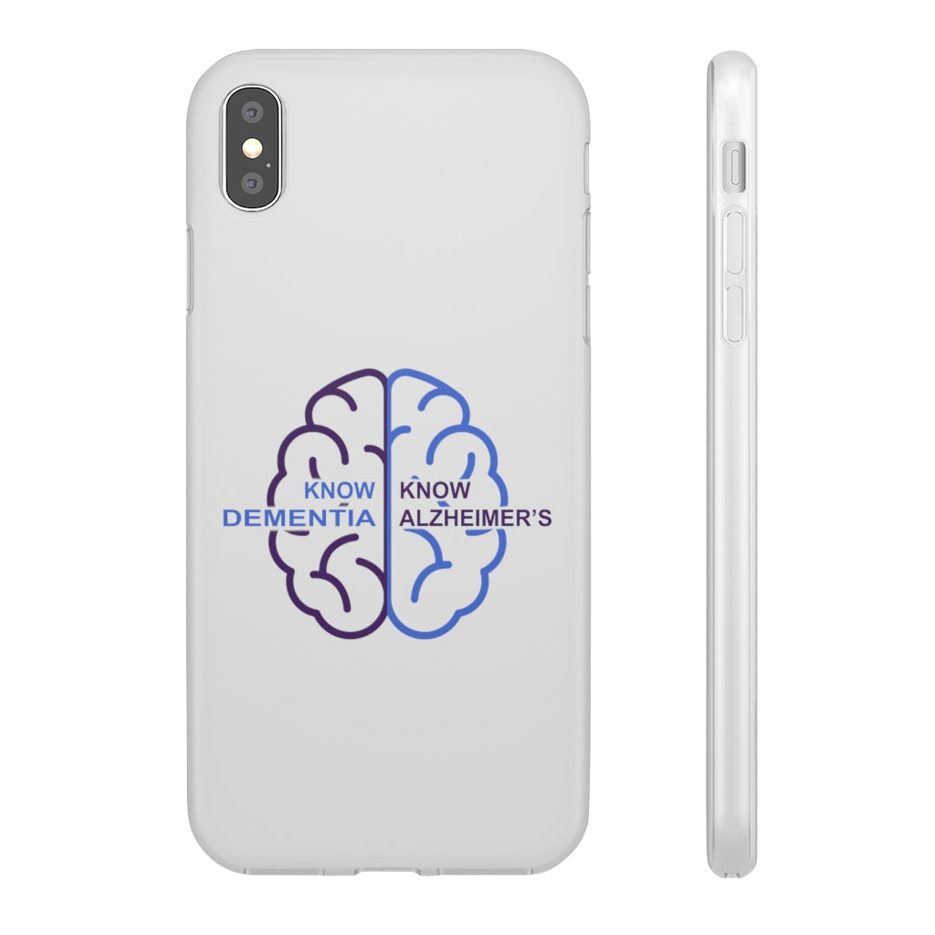 White Phone Case - Know Dementia | Know Alzheimer’s