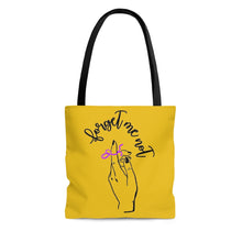 Load image into Gallery viewer, Yellow Tote Bag - Forget me (k)Not
