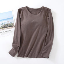 Carregar imagem no visualizador da galeria, Round Neck Long Sleeve Lounge Top
