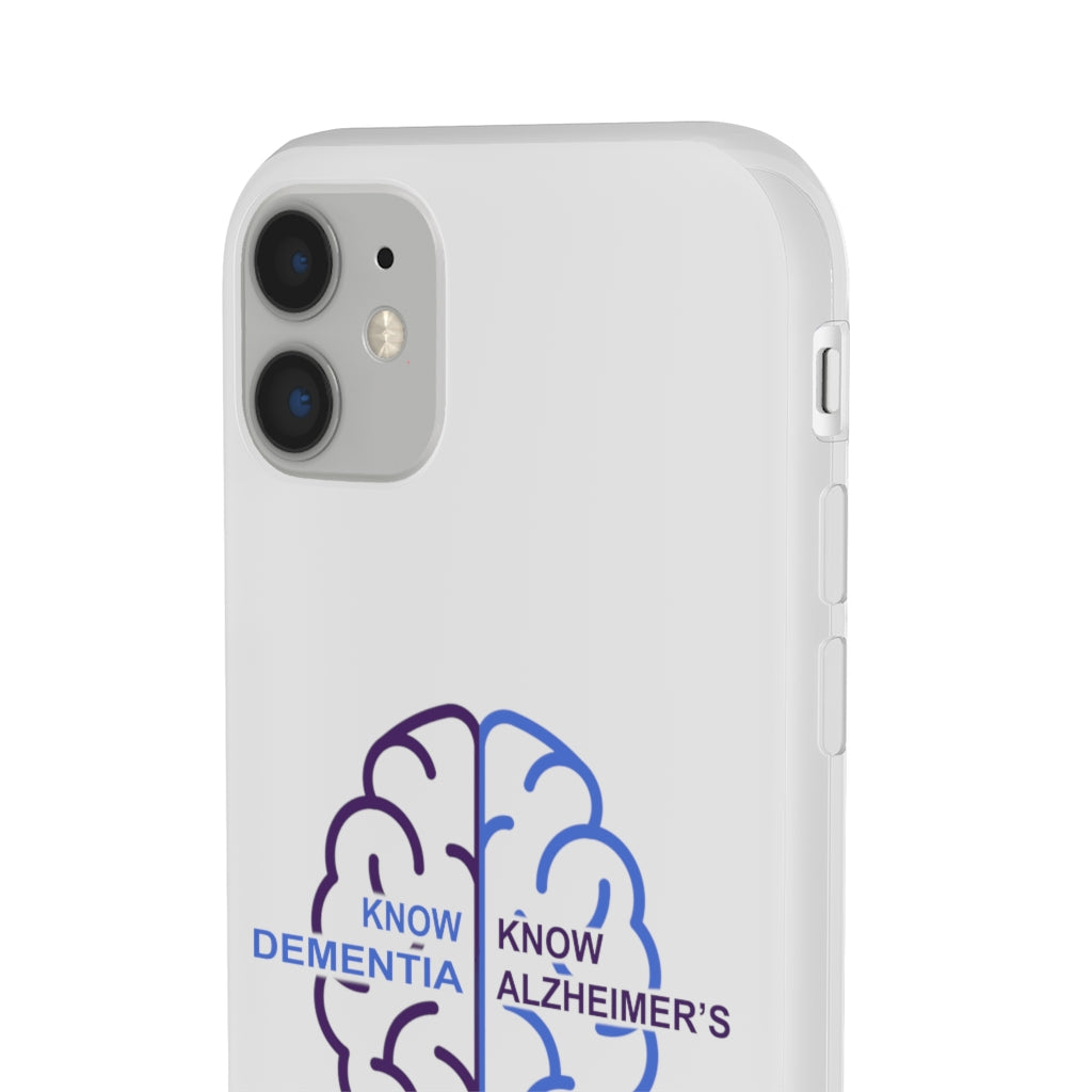 White Phone Case - Know Dementia | Know Alzheimer’s