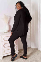 Carregar imagem no visualizador da galeria, Basic Bae Full Size V-Neck Soft Rayon Long Sleeve Top and Pants Lounge Set
