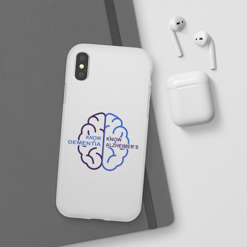 White Phone Case - Know Dementia | Know Alzheimer’s