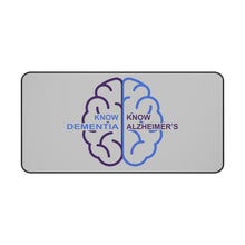 Load image into Gallery viewer, Silver Desk Mat - Know Dementia | Know Alzheimer’s
