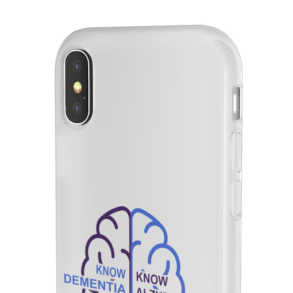 White Phone Case - Know Dementia | Know Alzheimer’s