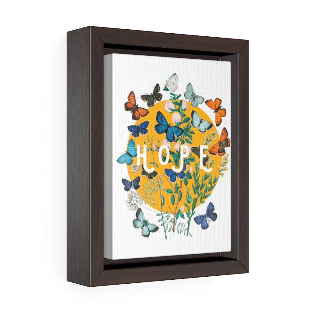 Premium White Framed Canvas - Hope