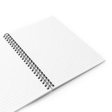 Load image into Gallery viewer, White Spiral Notebook - Forget me (k)Not
