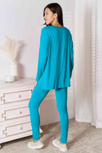 Carregar imagem no visualizador da galeria, Basic Bae Full Size V-Neck Soft Rayon Long Sleeve Top and Pants Lounge Set
